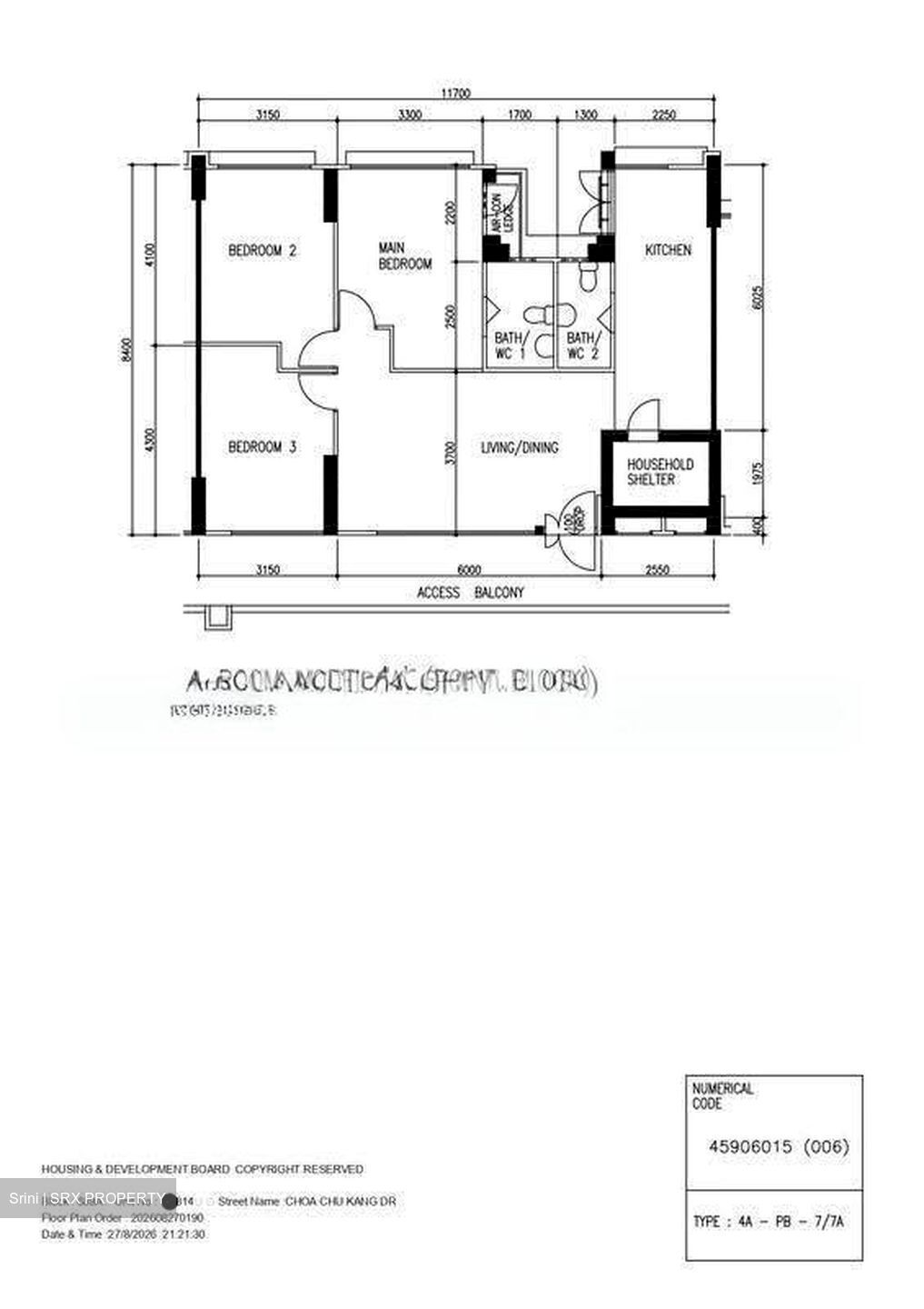 Blk 689A Choa Chu Kang Drive (Choa Chu Kang), HDB 4 Rooms #608359891